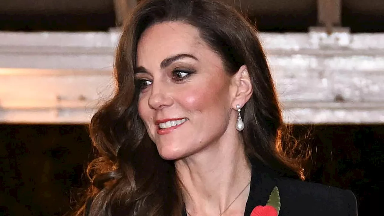 Kate Middleton shines as she appears at Festival of Remembrance: Princess of Wales makes her first...