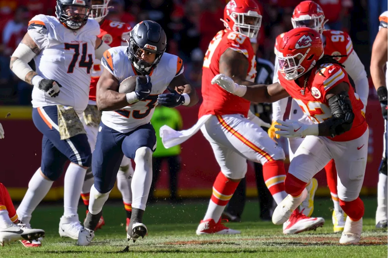 Broncos rookie RB Audric Estime takes advantage of expanded role vs. Chiefs: “He’s a handful”