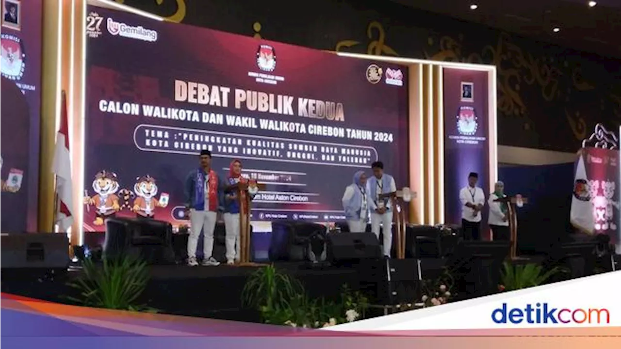 Adu Janji Tiga Paslon di Pilwalkot Cirebon soal Peningkatan SDM