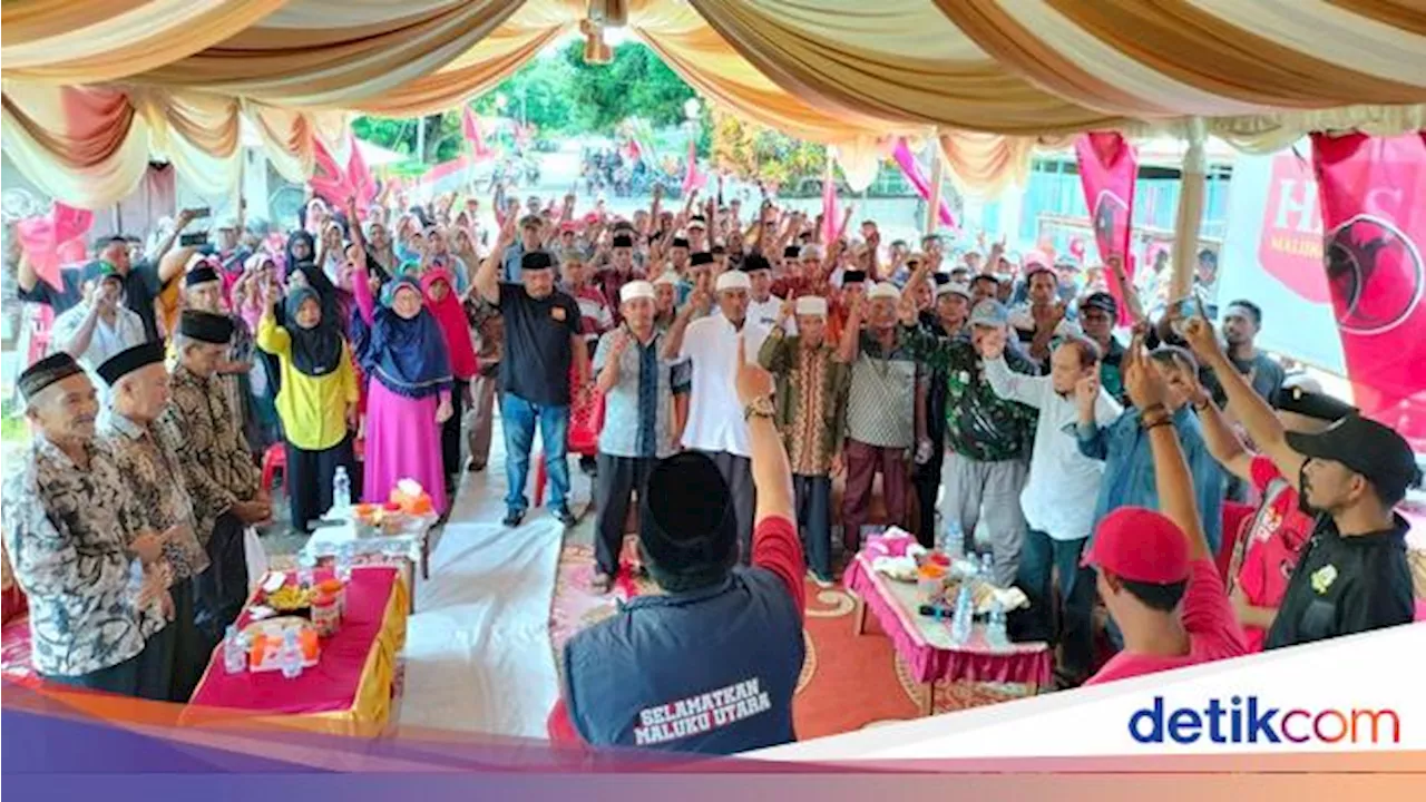 Kampanye di Kampung Halaman, Husain-Asrul Disambut Antusiasme Warga Sasa