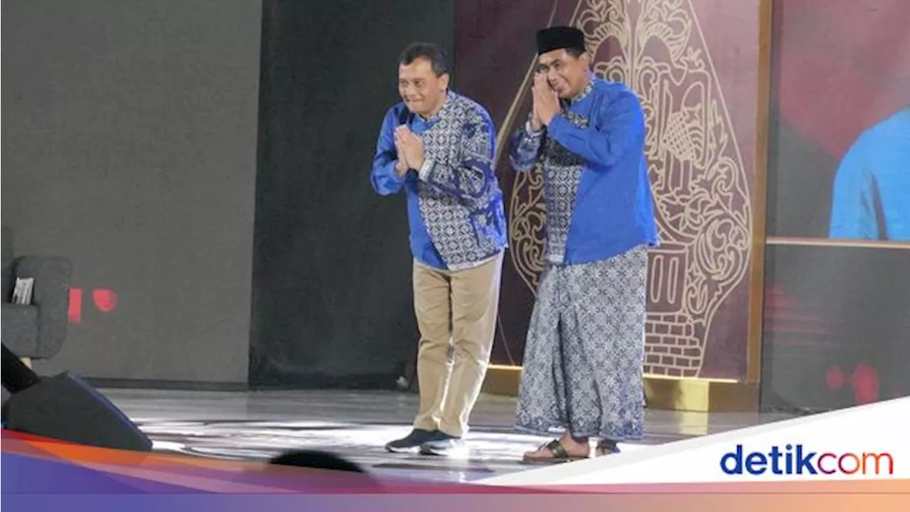 Tutup Debat Pilgub Jateng, Luthfi-Yasin Lantunkan Tembang Lir Ilir