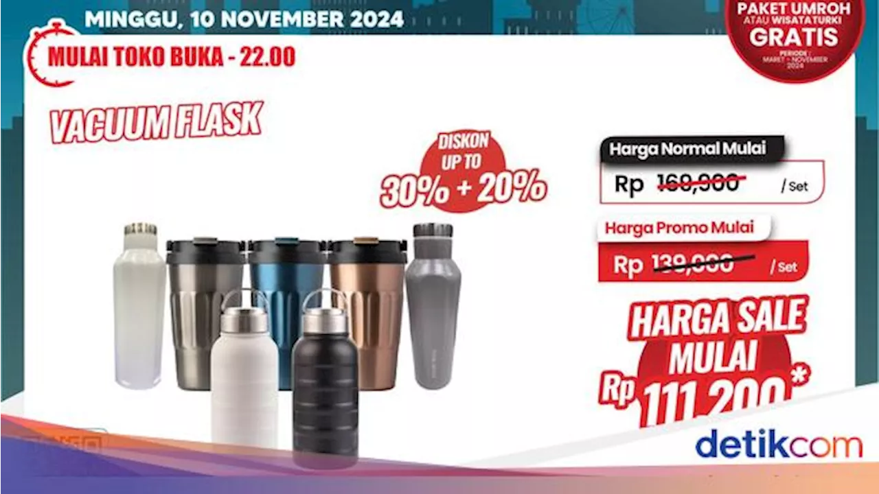 Di Transmart Full Day Sale, Tempat Minum Keren Mulai Rp 19 Ribuan