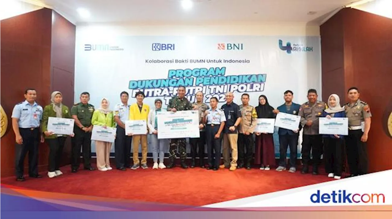 Peringati Hari Pahlawan, BRI Salurkan Bantuan Beasiswa Bagi Anak TNI-Polri