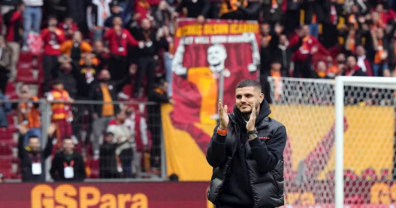 El impactante homenaje que le rindió el Galatasaray a Mauro Icardi tras su lesión