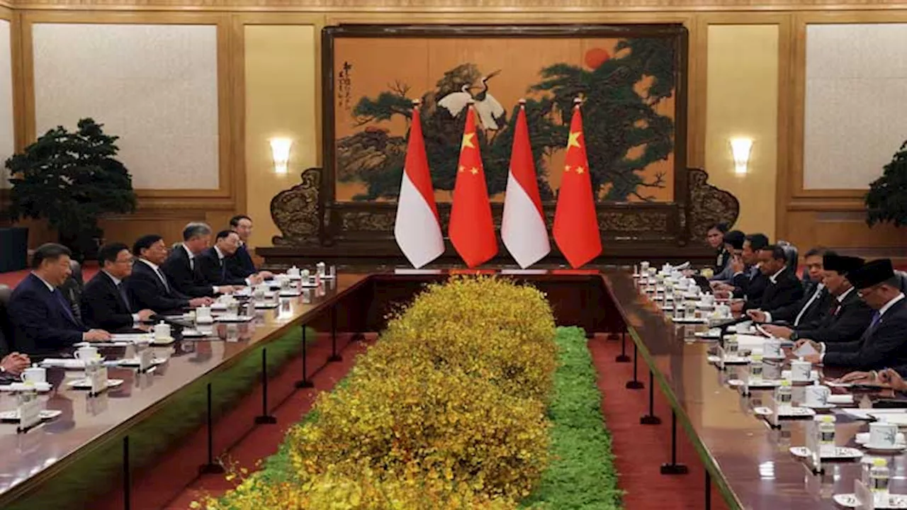 China, Indonesia seal $10 billion in deals focused on green energy and tech