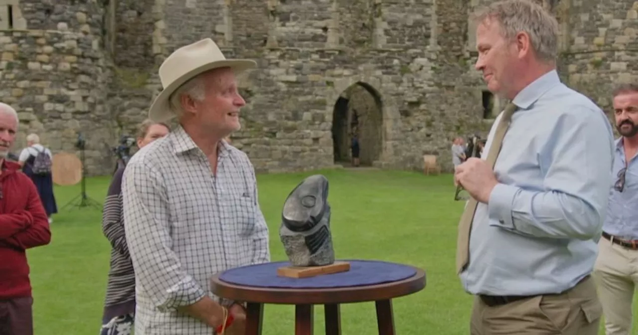 BBC Antiques Roadshow guest unknowingly used rare sculpture worth a six-figure sum as a doorstop