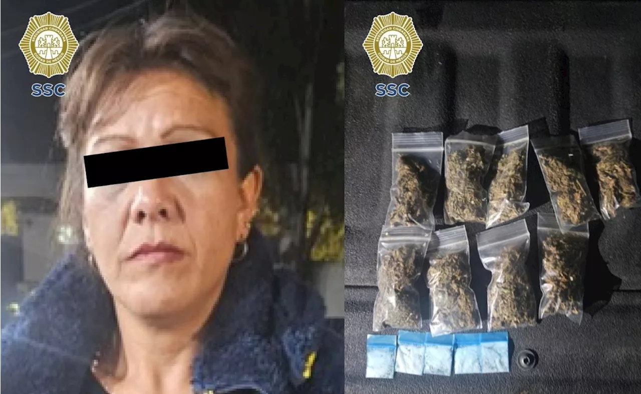 Detienen a mujer presuntamente ligada a tiroteo en alcaldía Tláhuac; le decomisan droga y un celular