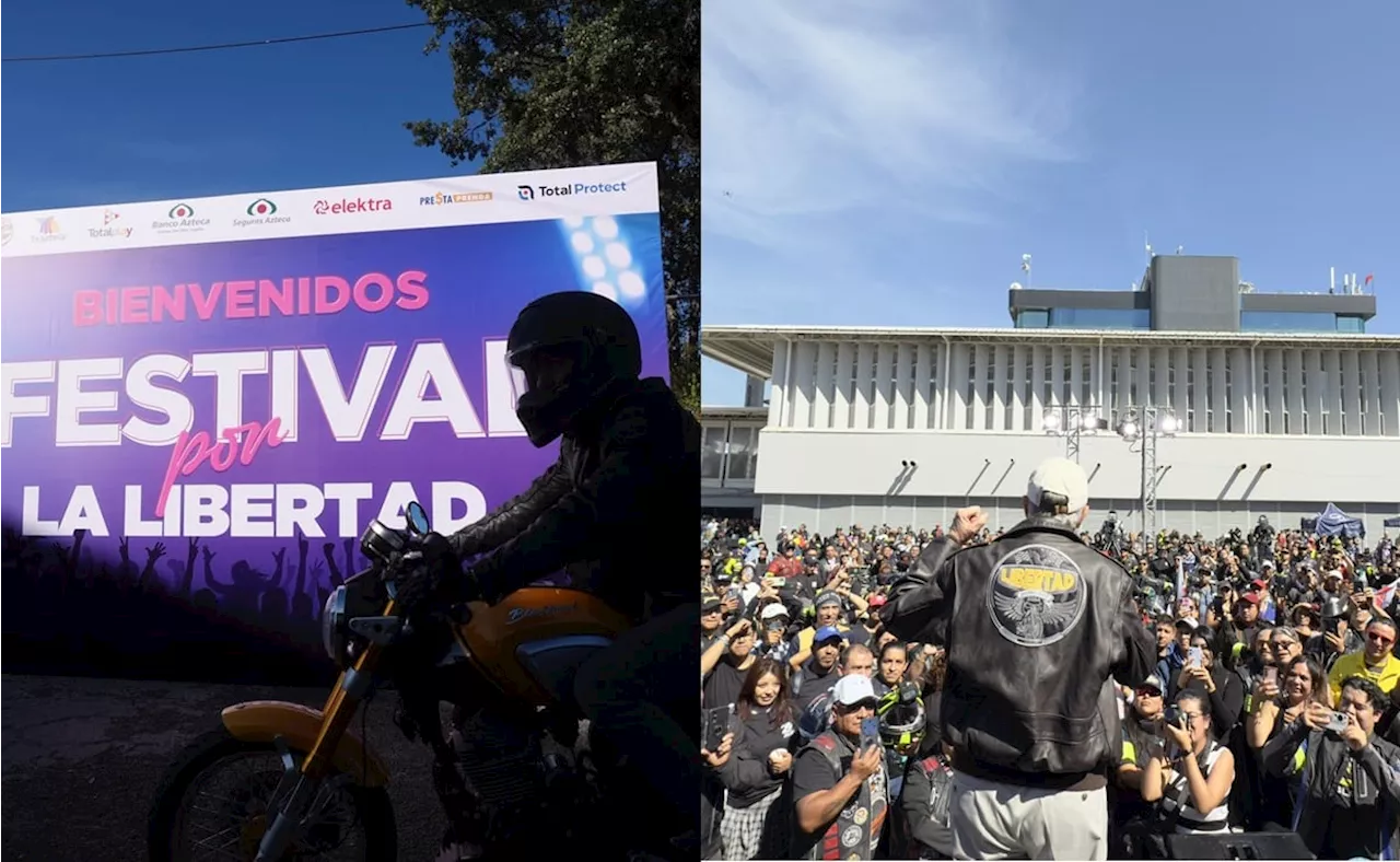 Italika y Salinas Pliego celebran la libertad; comienza el festival y la gran rodada en CDMX