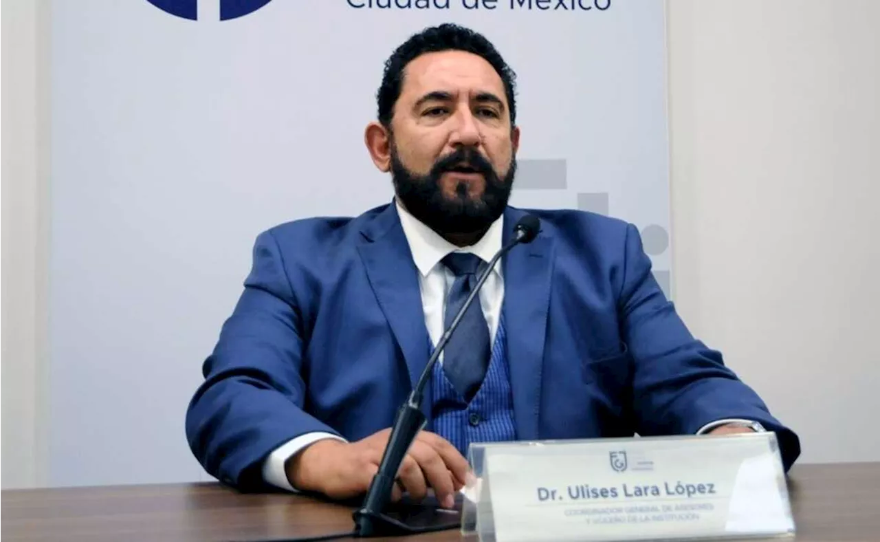 La ausencia de Ulises Lara en el listado de aspirantes a fiscal de la CDMX