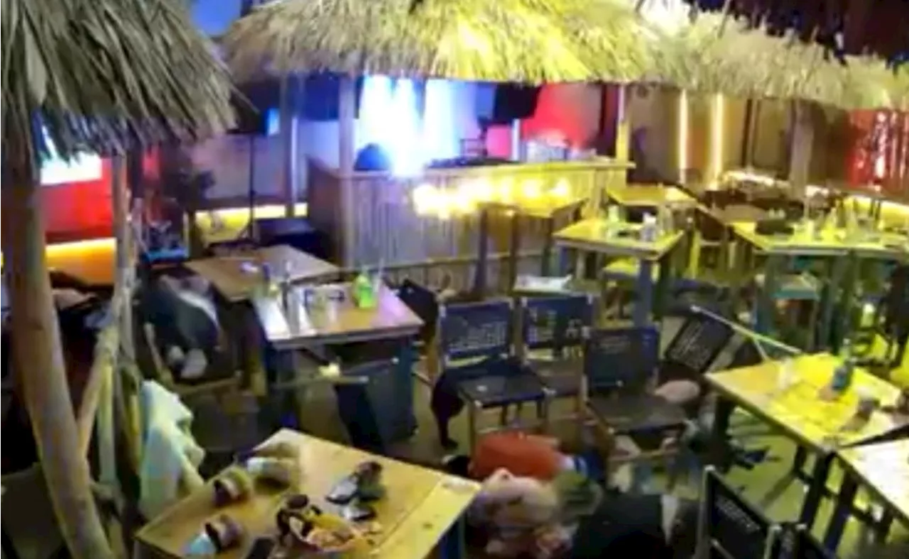 VIDEO: Momento exacto del ataque en el Bar Los Cantaritos en Querétaro