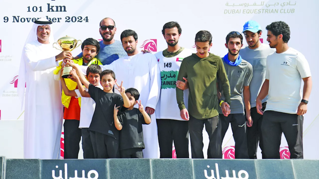 إبراهيم الشامسي يظفر بكأس الوصل للقدرة في سيح السلم