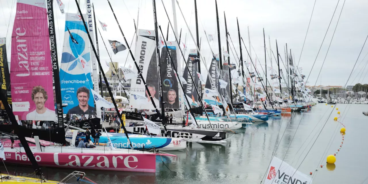 Départ du Vendée Globe 2024 parmi les 40 skippers, Damien Seguin, né