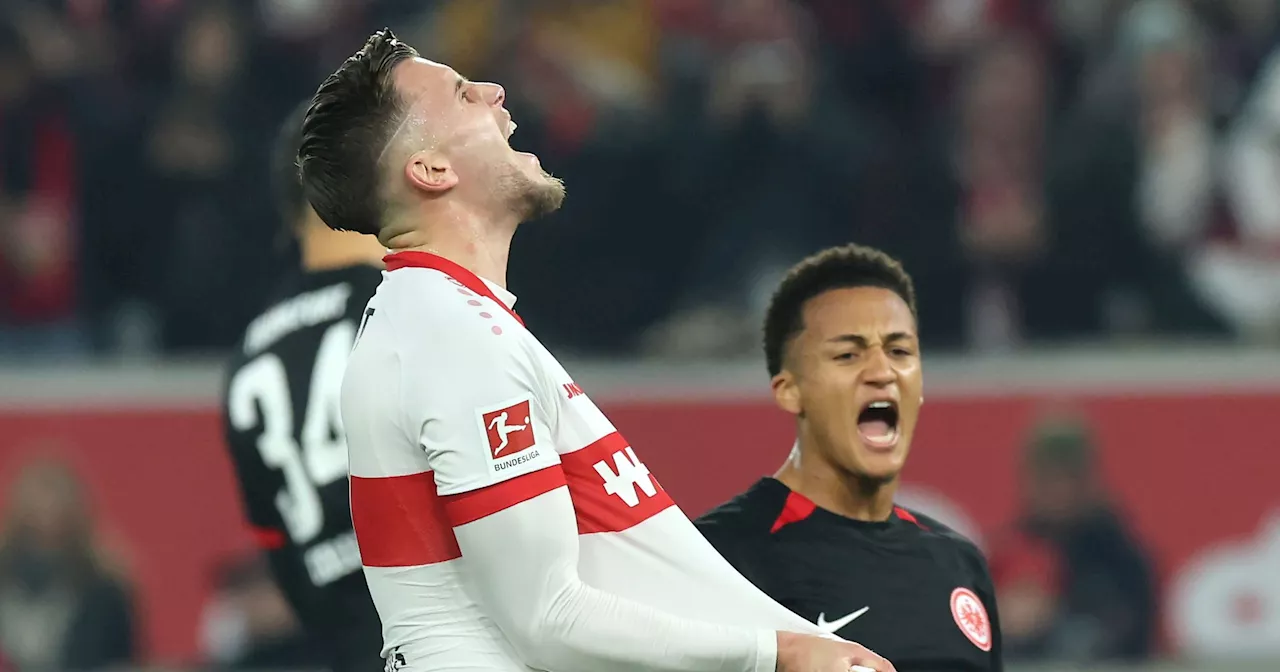 Stuttgart unterliegt Eintracht Frankfurt trotz toller Aufholjagd: Ensetzen und Elferschwäche beim VfB