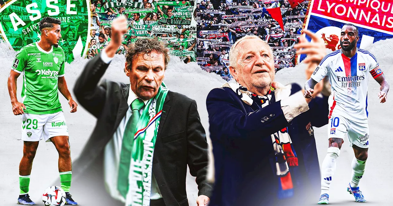 Saint-Etienne : Sans Jean-Michel Aulas ni Roland Romeyer : Que reste-t-il du derby ?