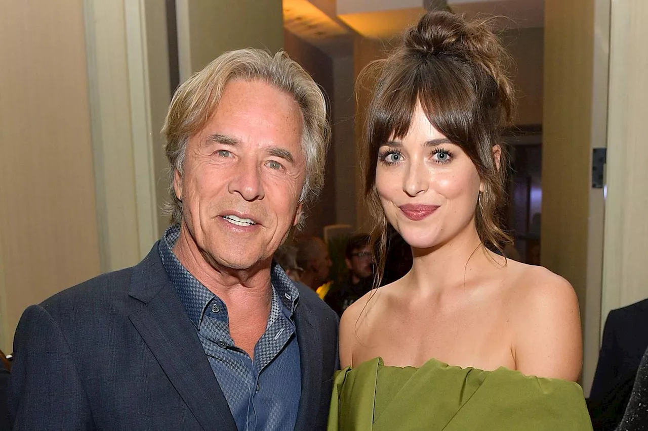 Don Johnson says young Dakota Johnson used to draw penises all over his desk papers