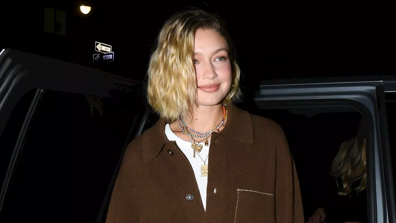 Gigi Hadid Proves Sweatpants Are Stylish Enough For Date Night With Bradley Cooper