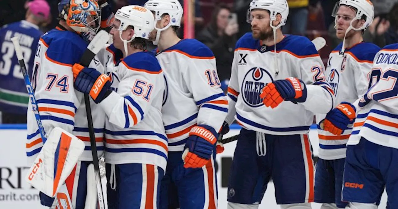 McDavid puts up three points, Edmonton Oilers rout listless Vancouver Canucks 7-3