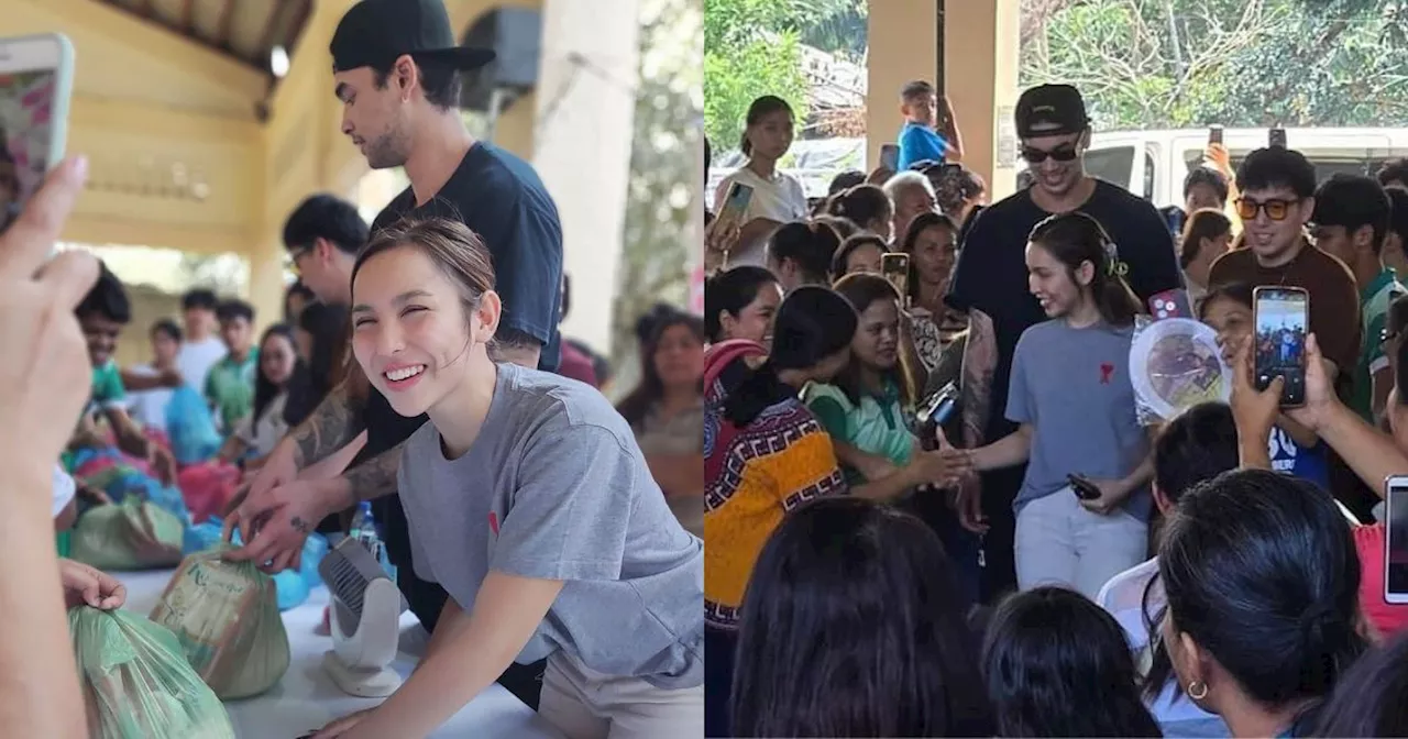 Kobe Paras joins Kyline Alcantara in relief ops for Kristine victims in Bicol