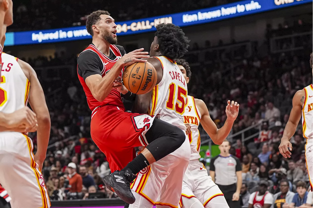 NBA: Zach LaVine helps Bulls rally past Hawks in return