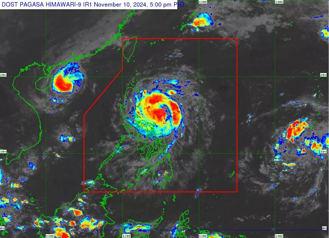 Signal No. 2 in 15 areas as Nika nears typhoon strength