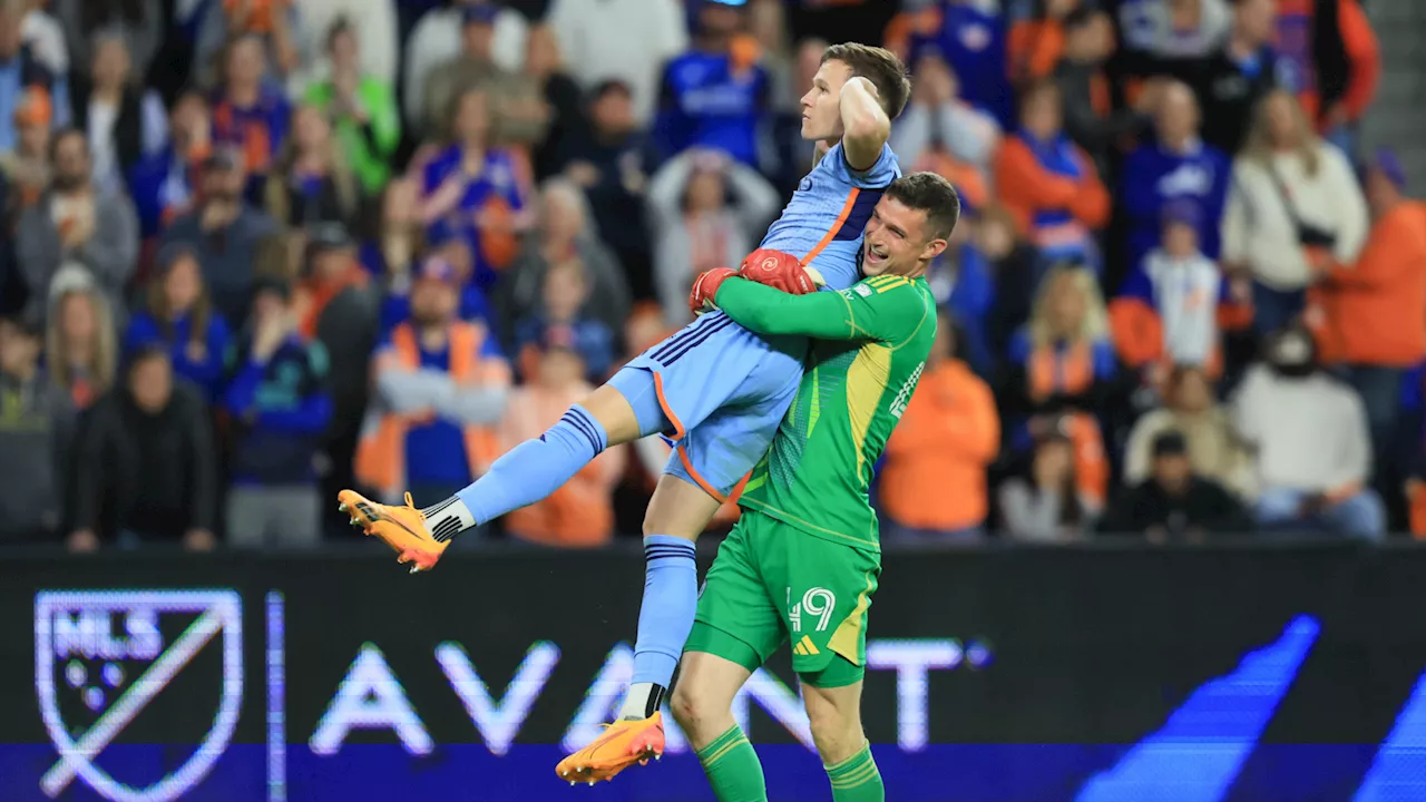 NYCFC upset Cincinnati on penalty kicks to advance to Eastern Conference semifinals