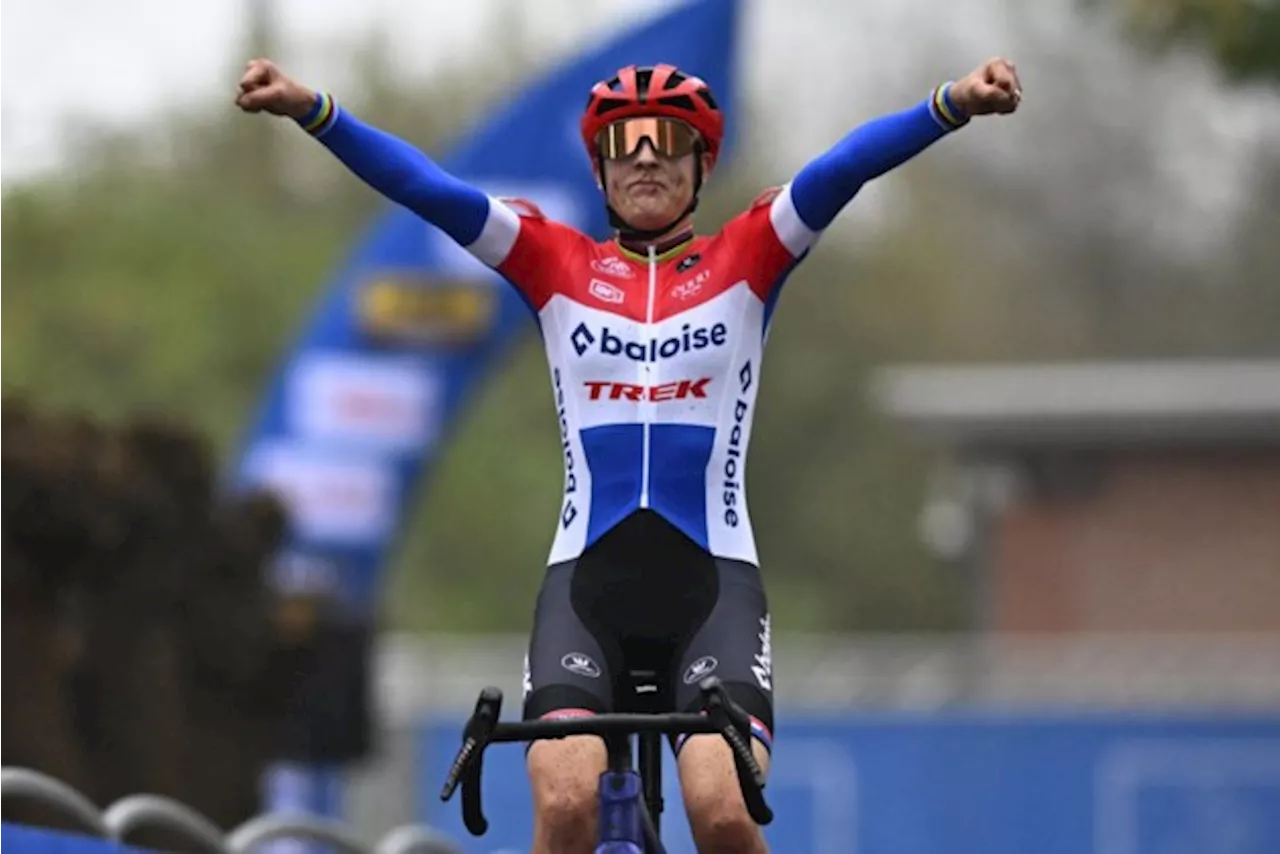 Lucinda Brand soleert naar overwinning in X2O Badkamers Trofee in Lokeren, Alvarado wordt tweede voor Casasola