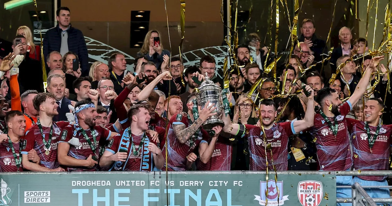 Drogheda United shock Derry City to win FAI Cup