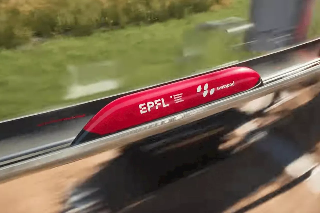 Un tour en vidéo dans l’Hyperloop suisse, à plus de 400 km/h !