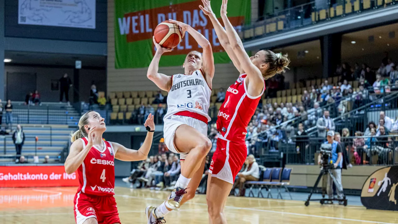 Auch ohne Top-Quartett: DBB-Frauen gewinnen auch gegen Tschechien