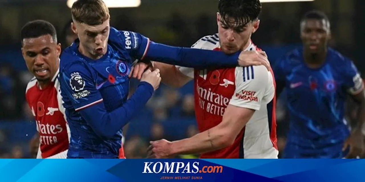 Hasil Chelsea Vs Arsenal: The Gunners 4 Pekan Beruntun Tanpa Kemenangan