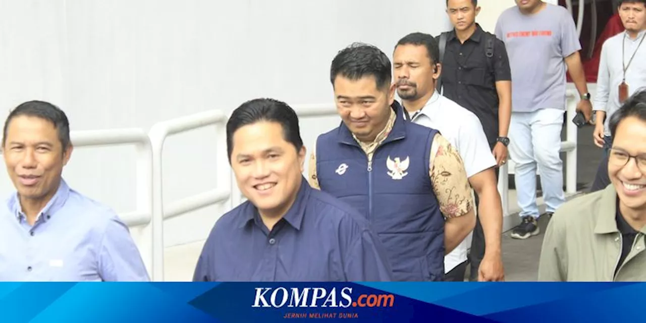 Indonesia Vs Jepang, Erick Thohir Minta Garuda Tiru Sosok Senior Lawan