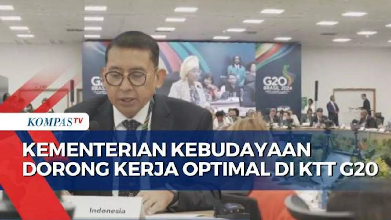 Langkah Strategis Kementerian Kebudayaan Dorong Kerja Secara Optimal di KTT G20