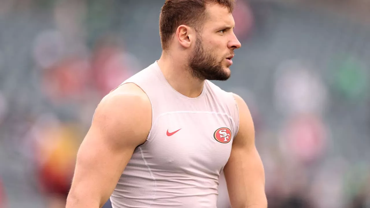 49ers' Nick Bosa fined for 'Make America Great Again' hat in postgame interview