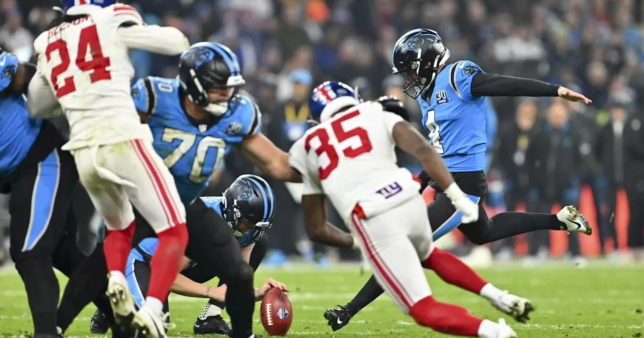 Gol de campo de Piñeiro en tiempo extra da victoria a Panthers sobre Giants en Alemania