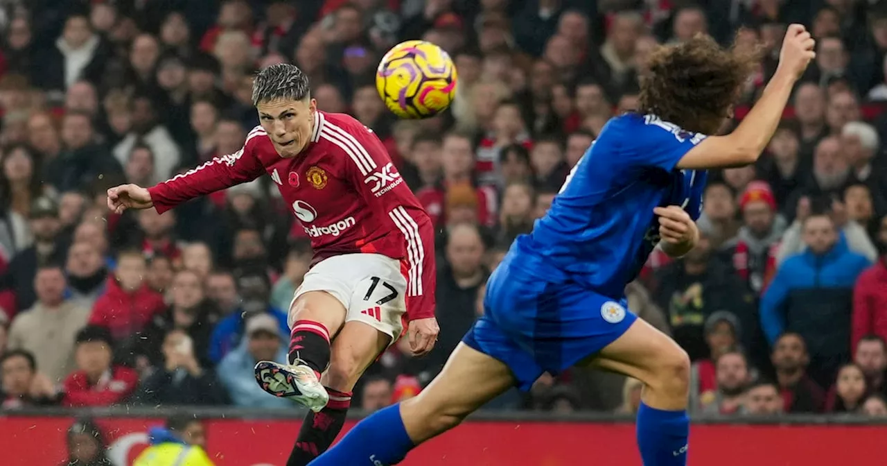 Garnacho sentenció la victoria del Manchester United con un golazo ante Leicester