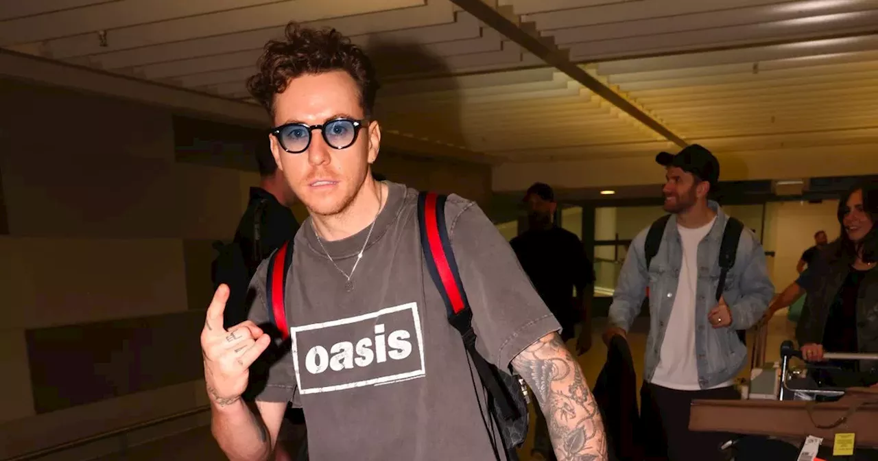 I'm A Celebrity 2024: Danny Jones photographed as he touches down in Australia