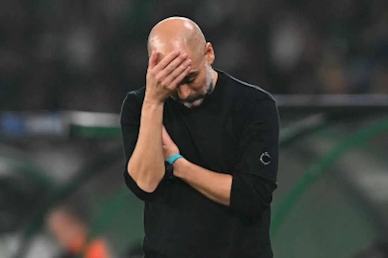 Guardiola admits Man City can’t last 90 minutes after stunning Brighton defeat