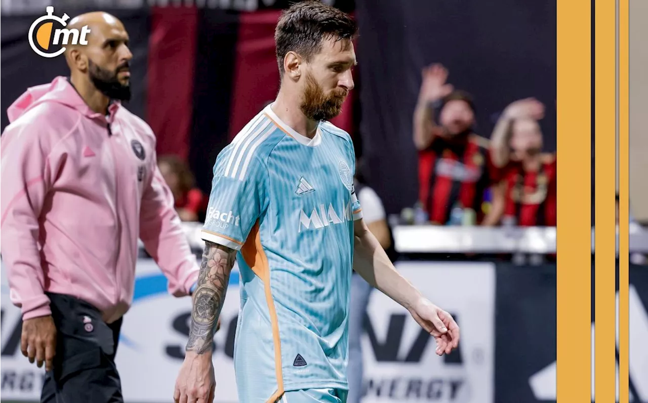 ¡Messi está ELIMINADO! Inter de Miami cae ante Atlanta United y está fuera de Playoffs