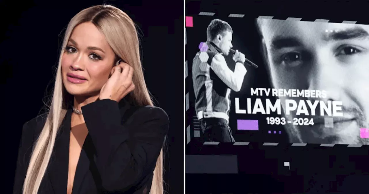 Rita Ora breaks down as she honours dear friend Liam Payne at MTV EMAs