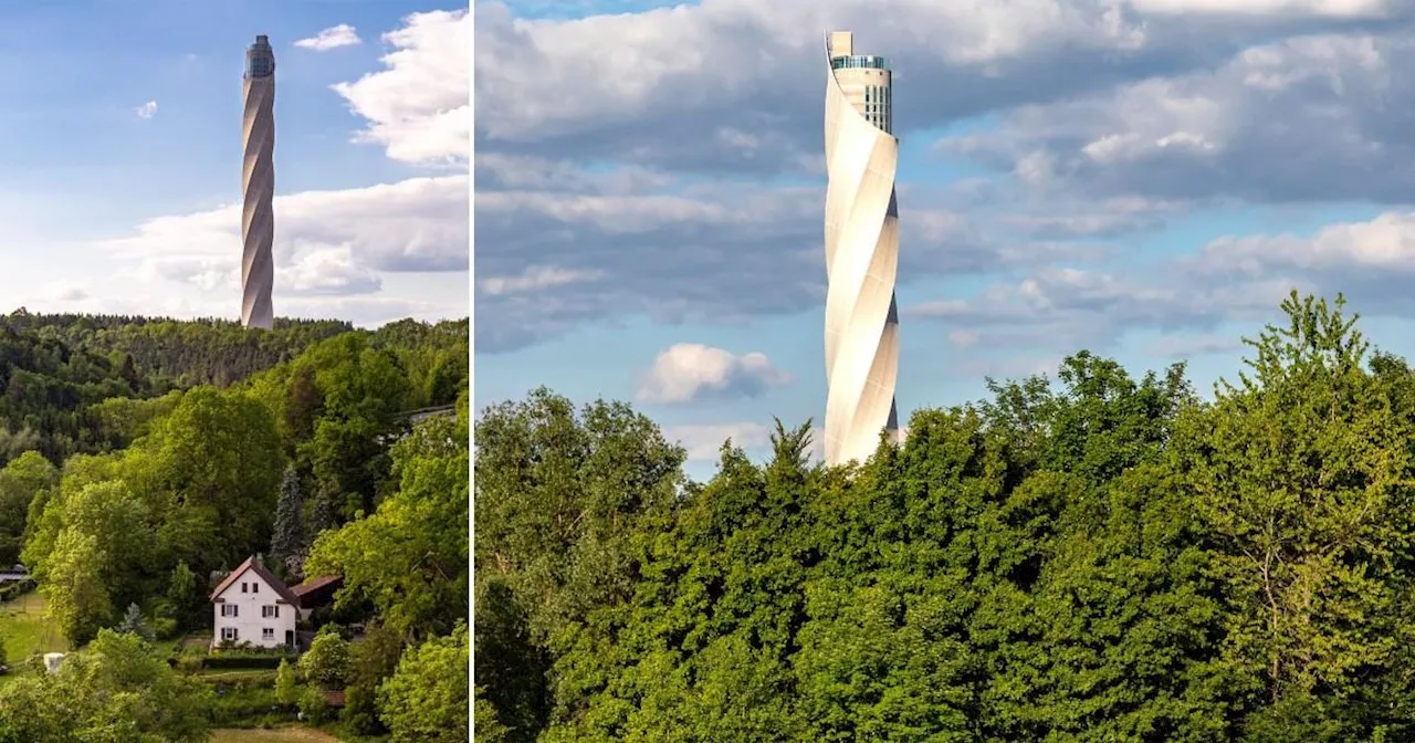 The weird reason a huge skyscraper has been built in the middle of a forest