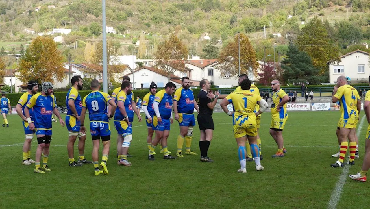 Fédérale 3 : Saint-Affrique battu sur sa pelouse par JS Illibérienne Latour Théza : 19-12