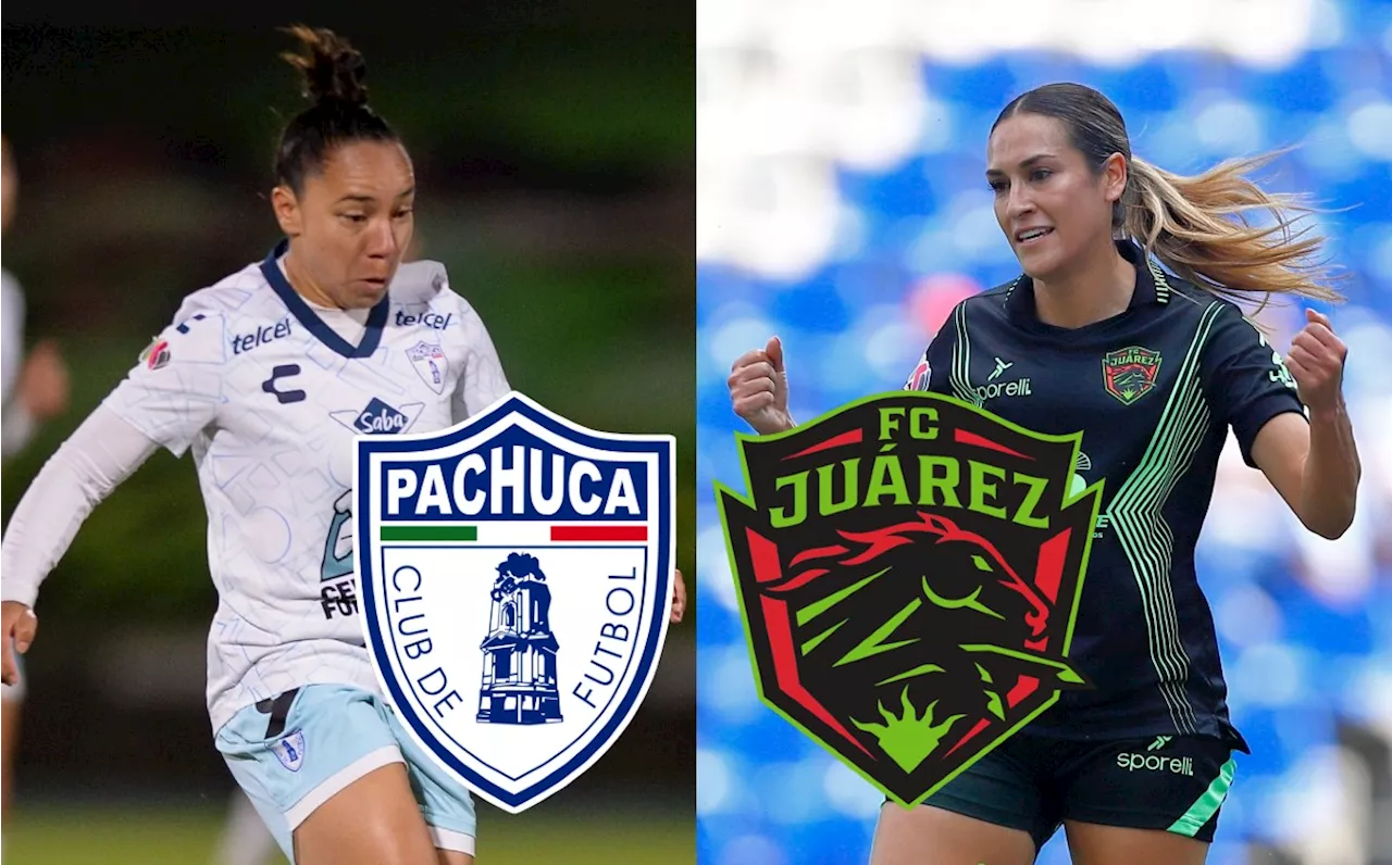 Pachuca vs FC Juárez: ¿Dónde y a qué hora ver VUELTA de cuartos de final de la Liga MX Femenil 2024?