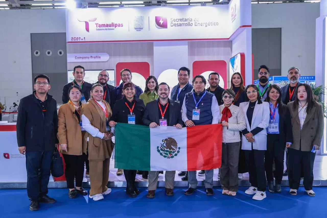 Tamaulipas se posiciona en el WOGE 2024 en China para atraer inversión en proyectos energéticos