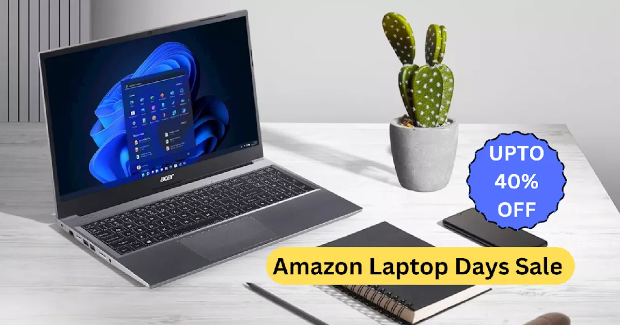 40% तक के डिस्काउंट पर बिक रहे हैं Laptops, ताबड़तोड लूट के साथ Amazon Sale 2024 में धड़ाधड़ हो रहे हैं ऑर्डर