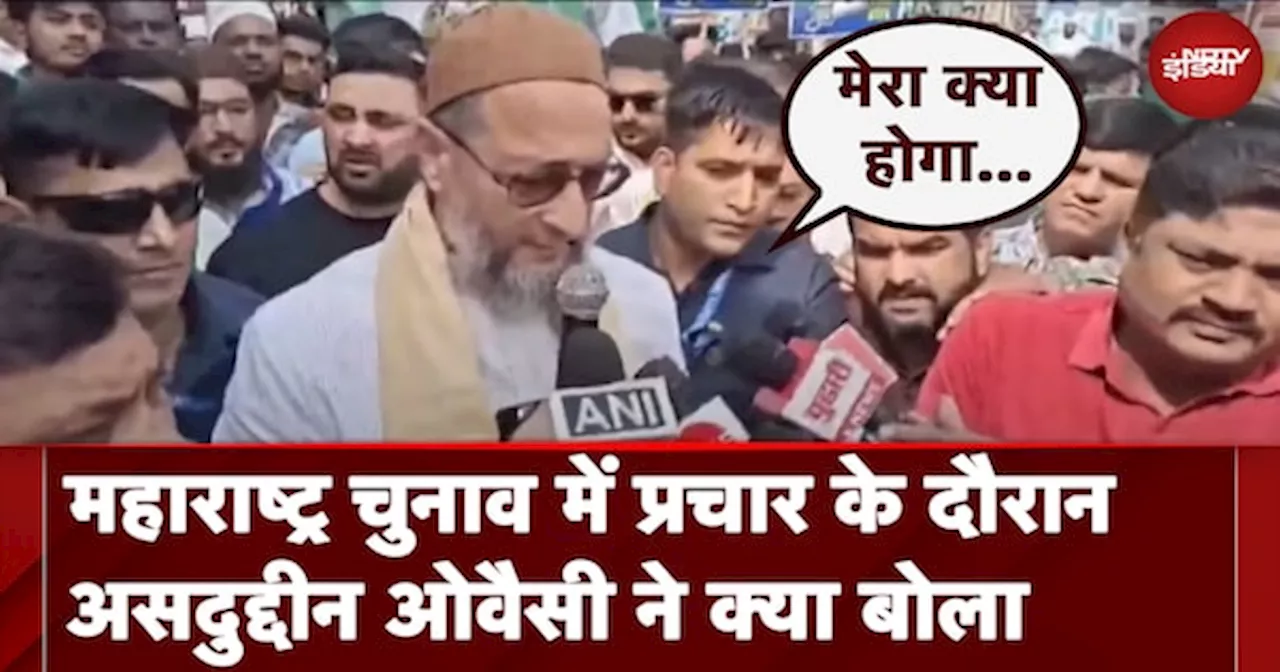 Maharashtra Elections: महाराष्ट्र चुनाव में प्रचार के दौरान Asaduddin Owaisi ने दिया बड़ा बयान