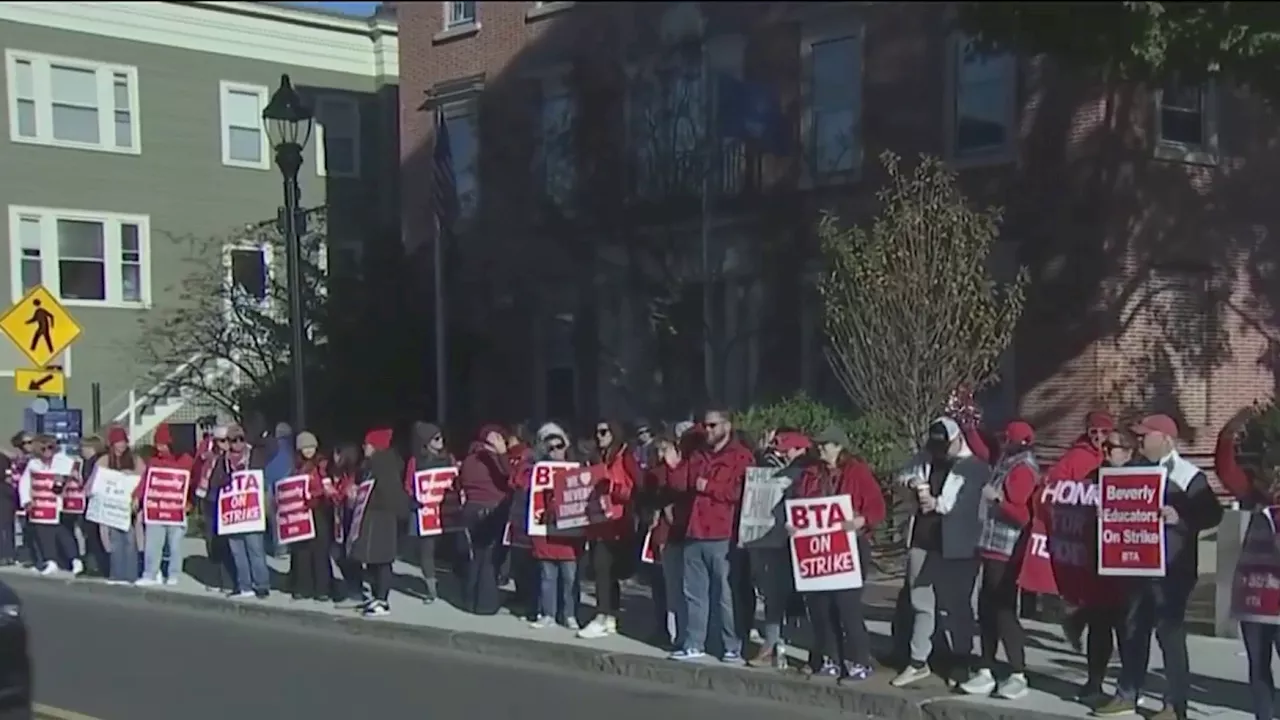 Teacher strikes underway in three North Shore towns