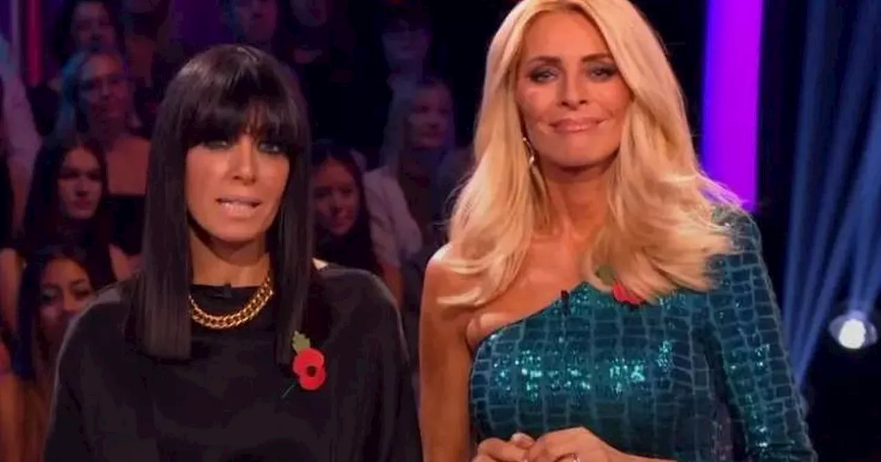 Claudia Winkleman's Strictly satin dress is from Amazon's pre-loved luxury store