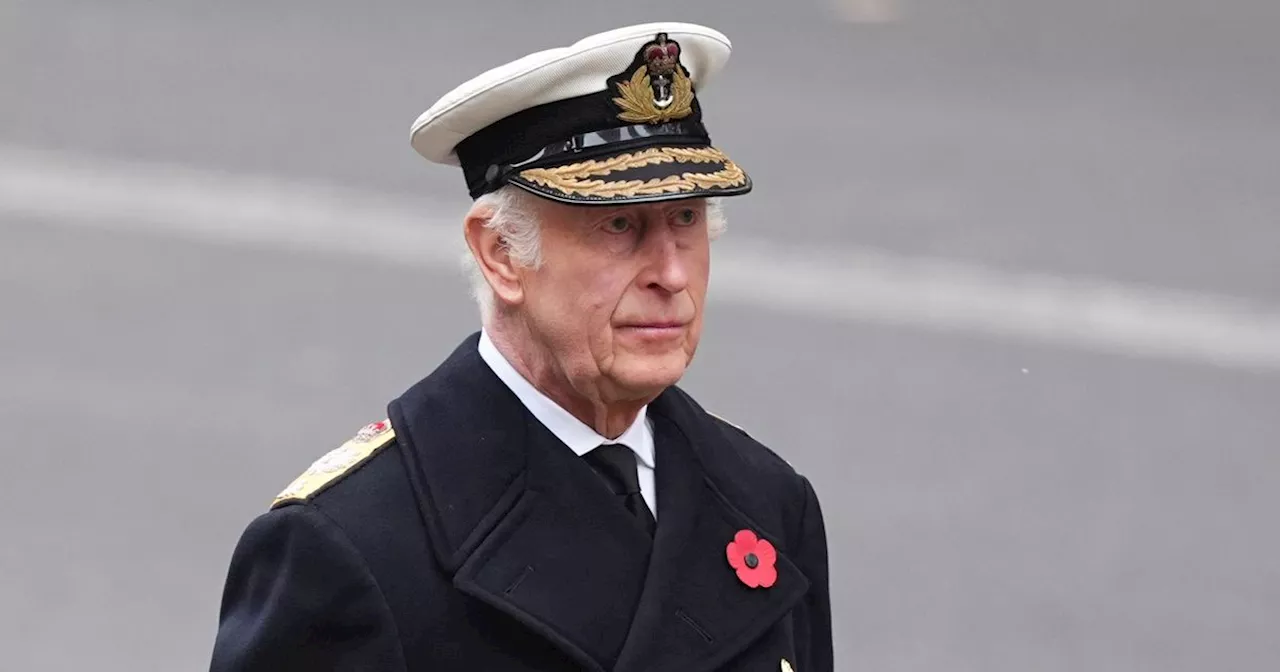 King leads royals to remember war dead at moving Remembrance Sunday service