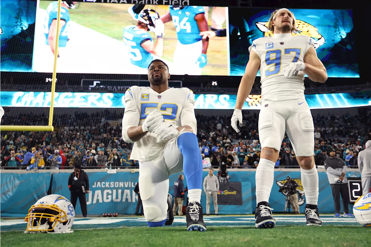 Chargers Make Decision on Gus Edwards, Joey Bosa, and Khalil Mack For Week 10