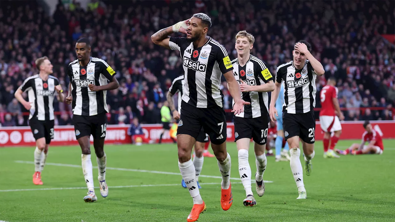 Nottingham Forest 1 Newcastle 3 - Match ratings and comments on all Newcastle United players